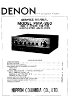 Denon PMA-850-Service-Manual 